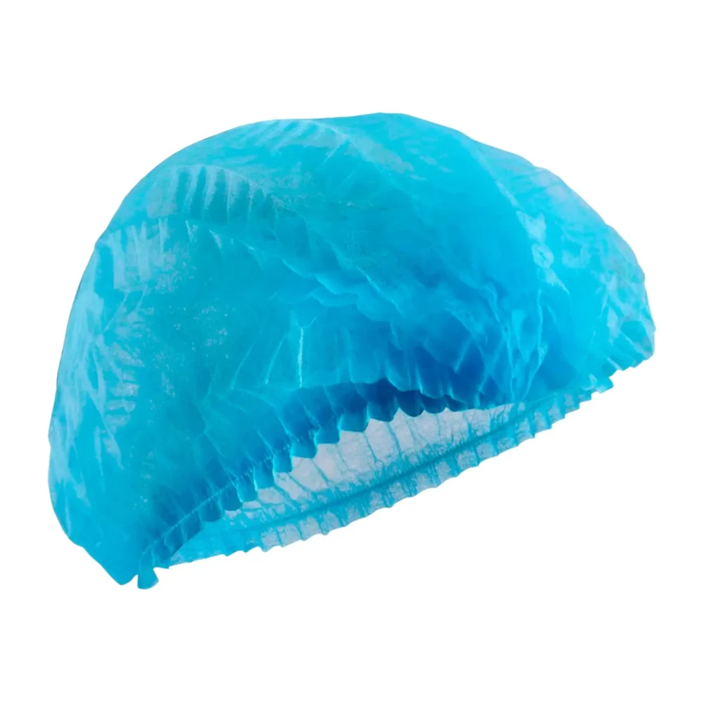 Cofia Cubre Pelo Azul 100 un Cada Bolsa - Embalaje 10 Bolsas, Hygienia