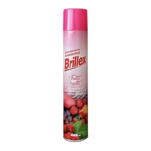 Desodorante Ambiental Spray, Aroma Tutti Frutti, 400 ml - Embalaje 12 unidades, Brillex