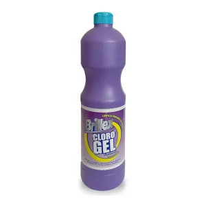 Cloro Gel, Aroma Lavanda, 900 cc - Embalaje 10 unidades, Brillex
