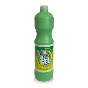 Cloro Gel, Aroma Limón, 900 cc - Embalaje 10 unidades, Brillex