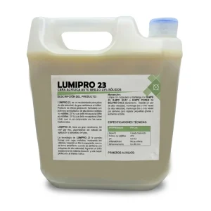 Cera Acrílica Lumipro 23, 5 lts, Belpro